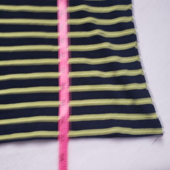 American Eagle Shirt Mens Large Blue Striped Waffle Thermal Long Sleeve Grunge - Picture 5 of 16